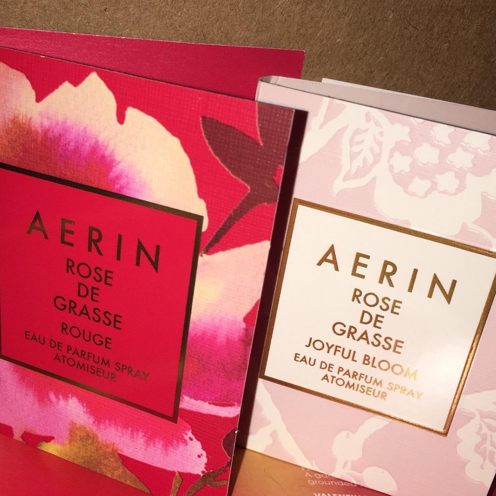 Aerin Bundle of 3 samples, 2Rose De Grasse and 1 Rouge Rose De Grasse